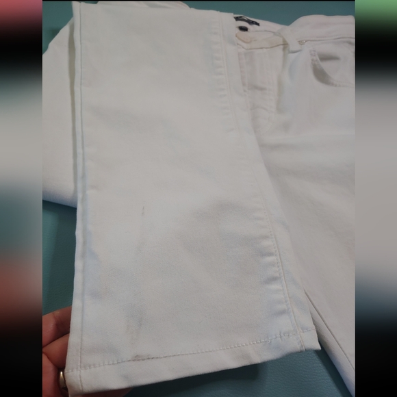 𝅺MONFRERE Brando Blanc Slim Optic White Jean In Exclusive Japanese Denim - Picture 7 of 10